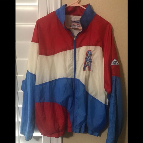 Oilers Vintage Light Jacket Size Large - Picture 6 of 12